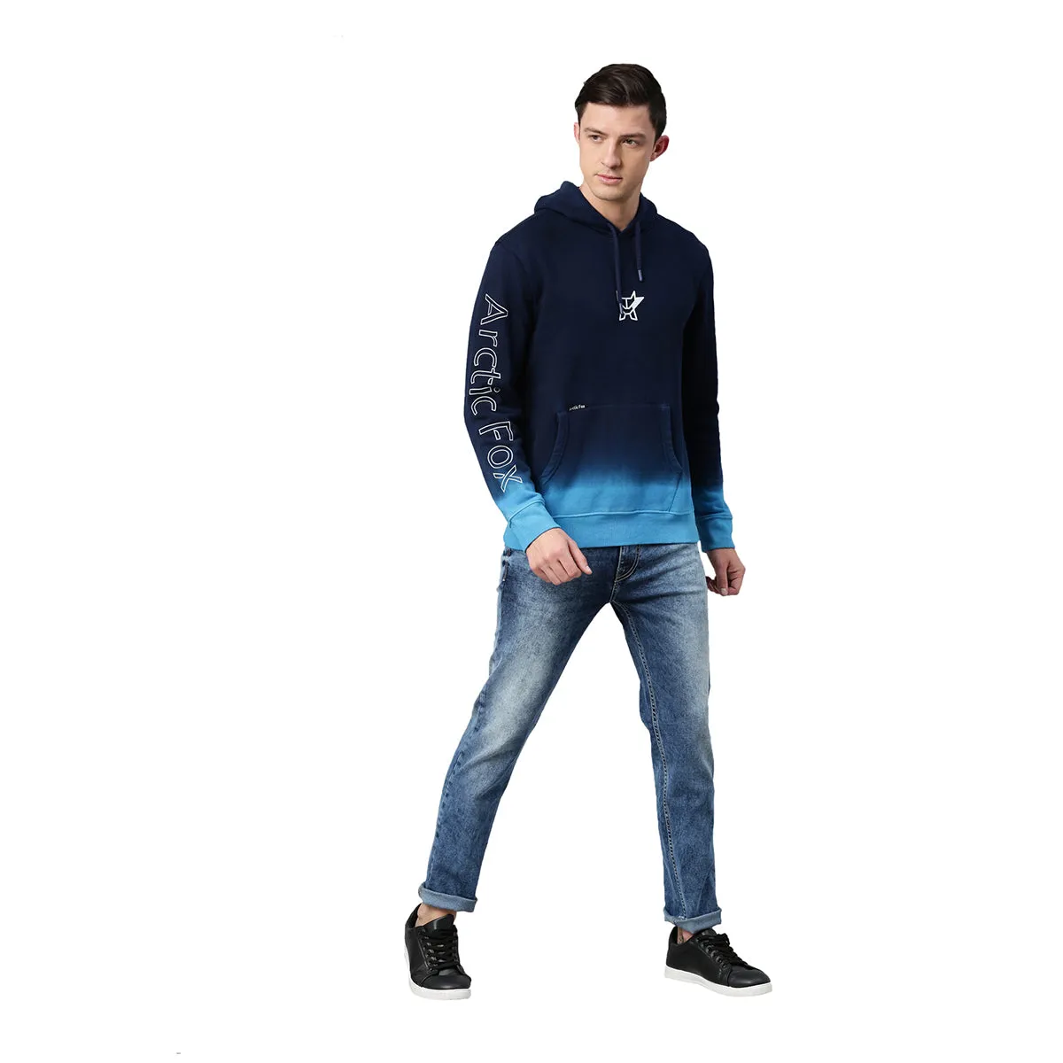 New Arctic Fox Unisex Cyan Blue Hoodies (sweatshirts)