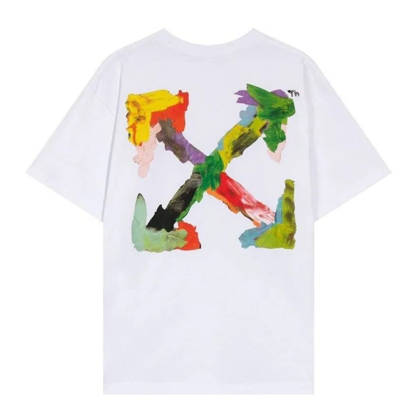 Off-White Brush Arrows Slim Skate S/S Tee White/Multi