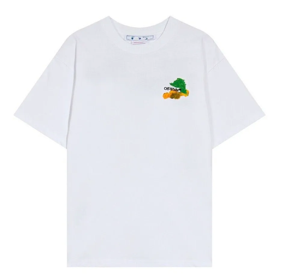 Off-White Brush Arrows Slim Skate S/S Tee White/Multi