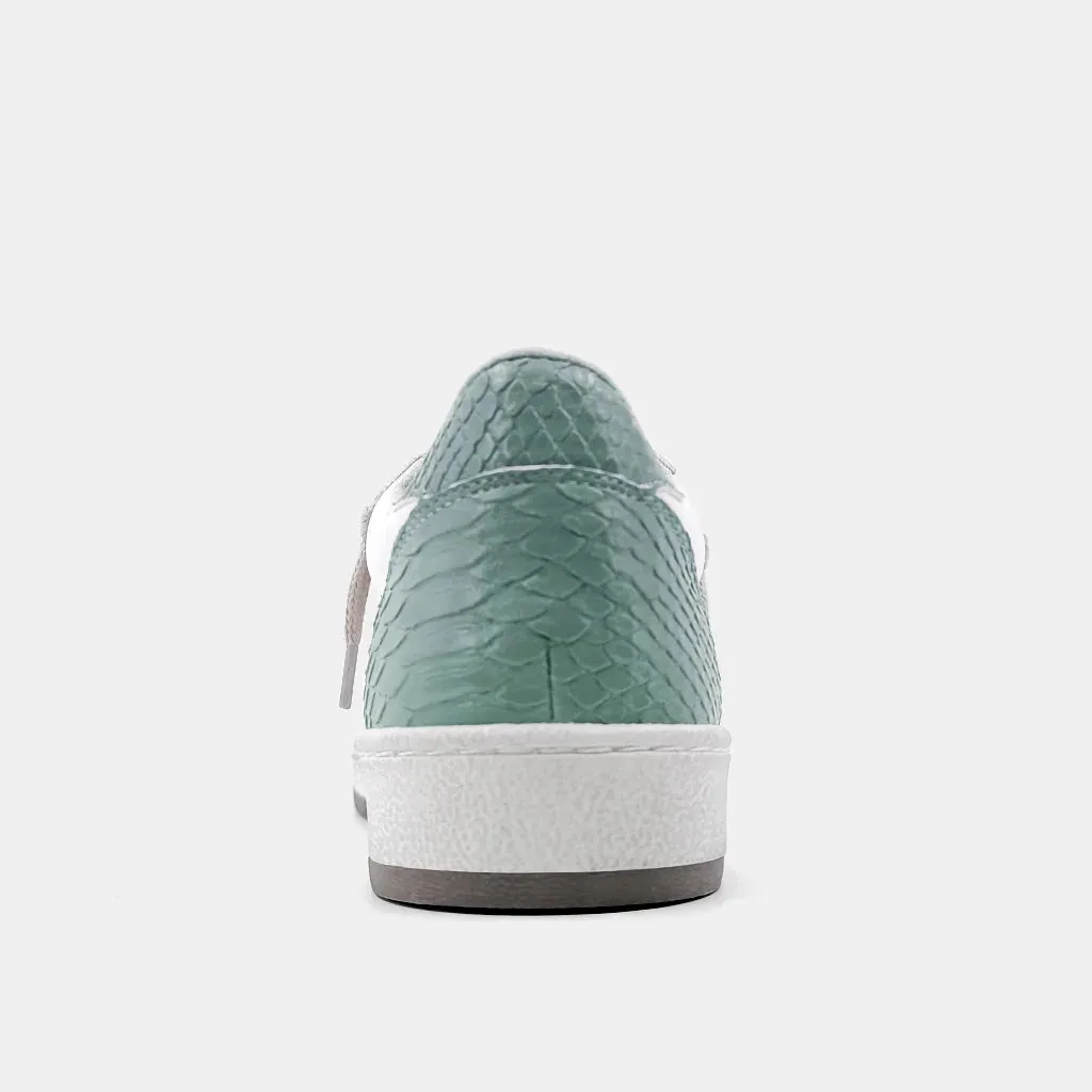 Paz Sneaker (Mint Snake)