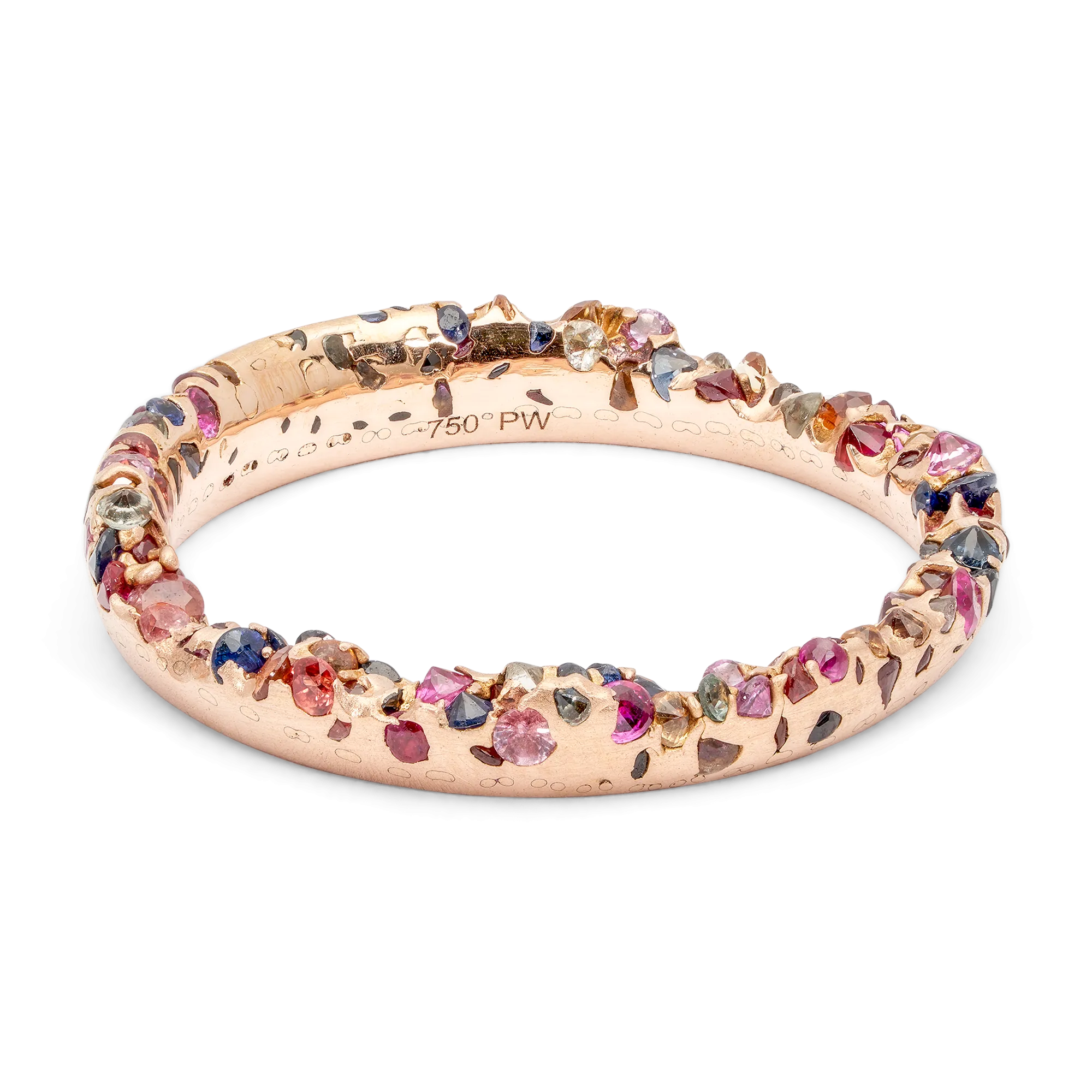 Rainbow Constellation Ring in Rose - Size 8.5 - 9944