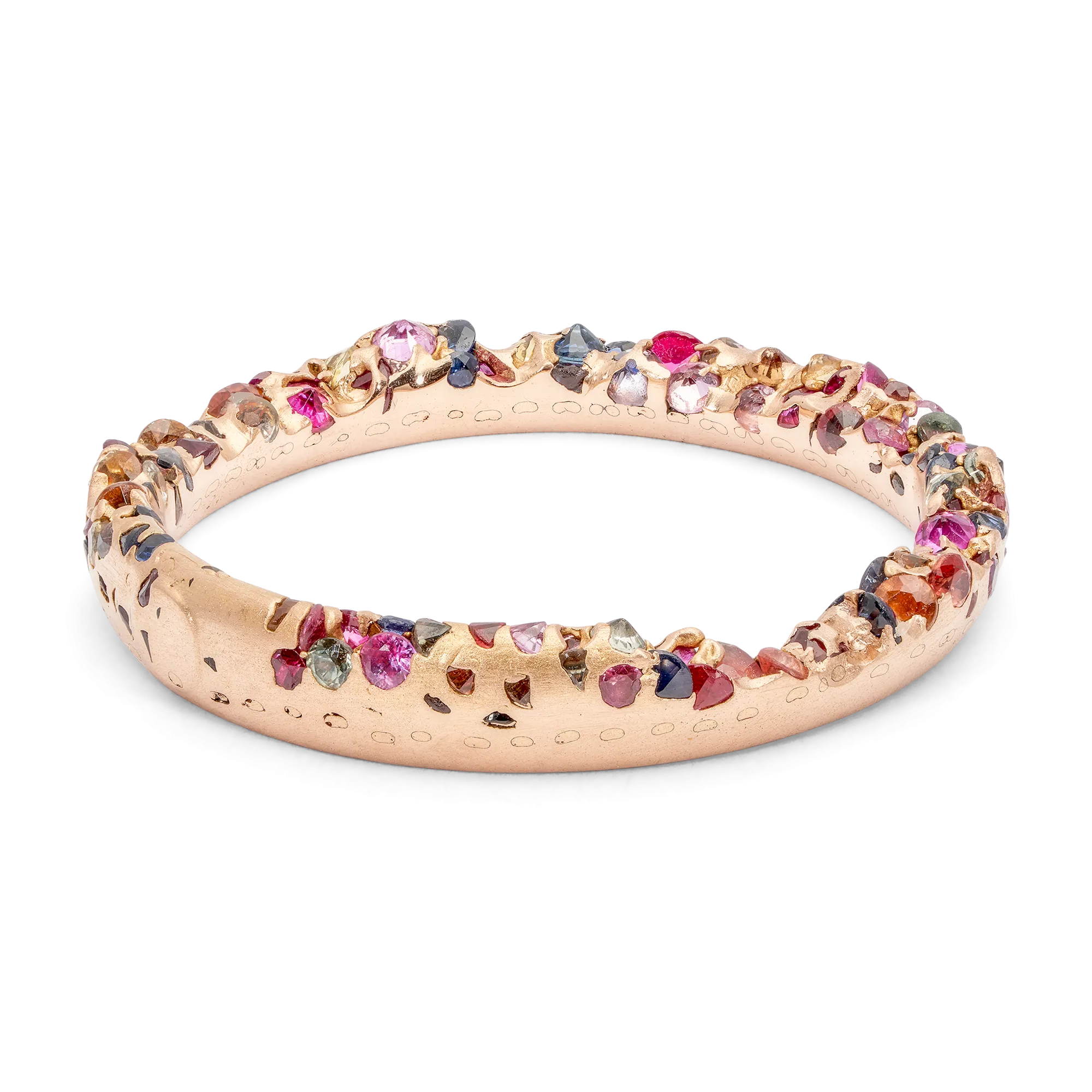 Rainbow Constellation Ring in Rose - Size 8.5 - 9944