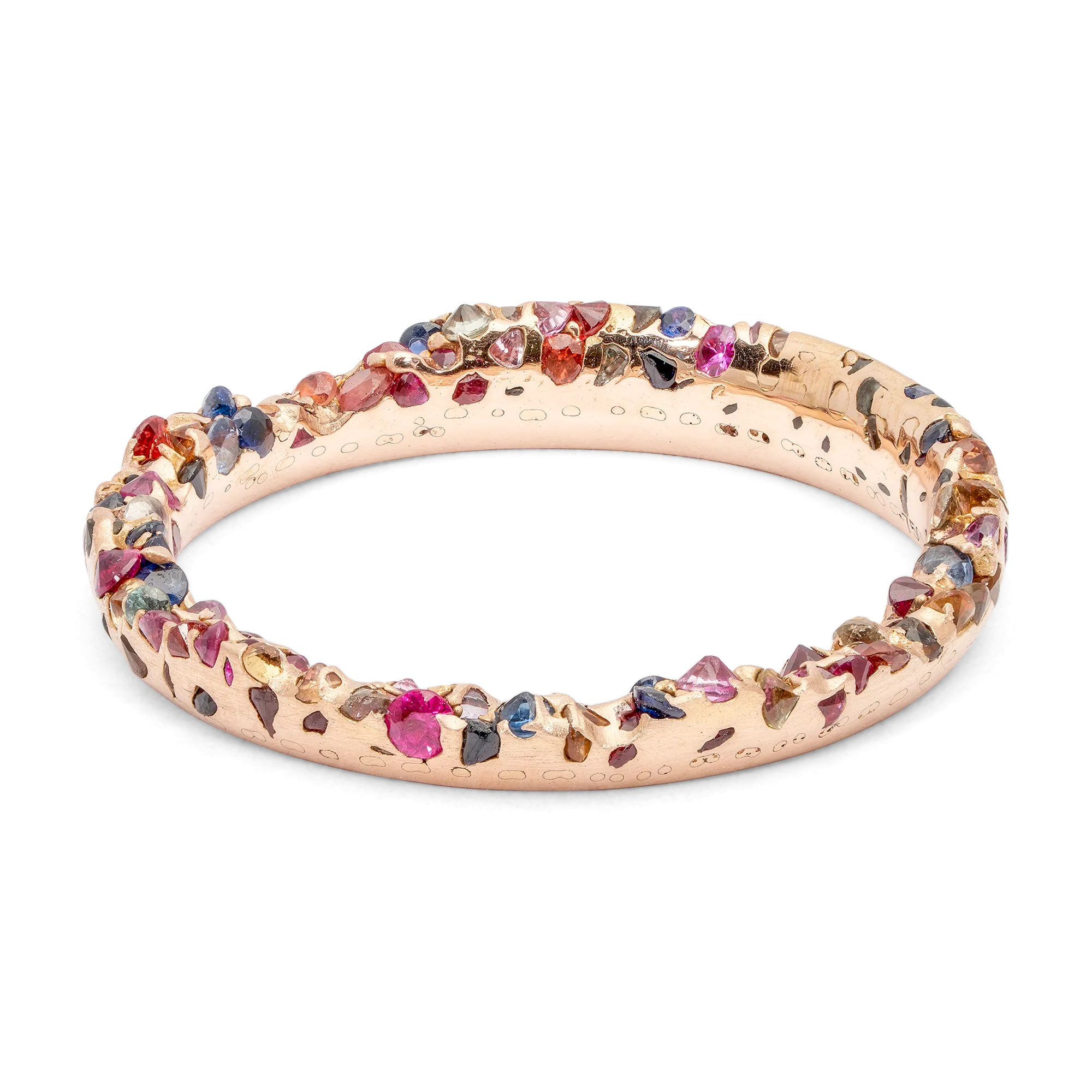 Rainbow Constellation Ring in Rose - Size 8.5 - 9944