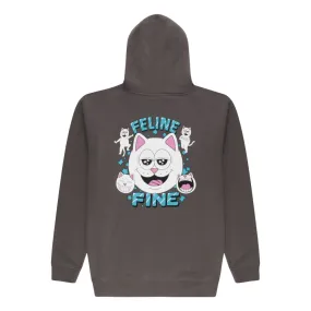 RIPNDIP FELINE FINE HOODIE-CHARCOAL