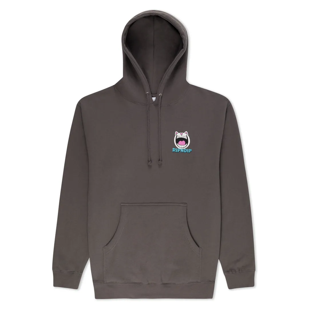 RIPNDIP FELINE FINE HOODIE-CHARCOAL