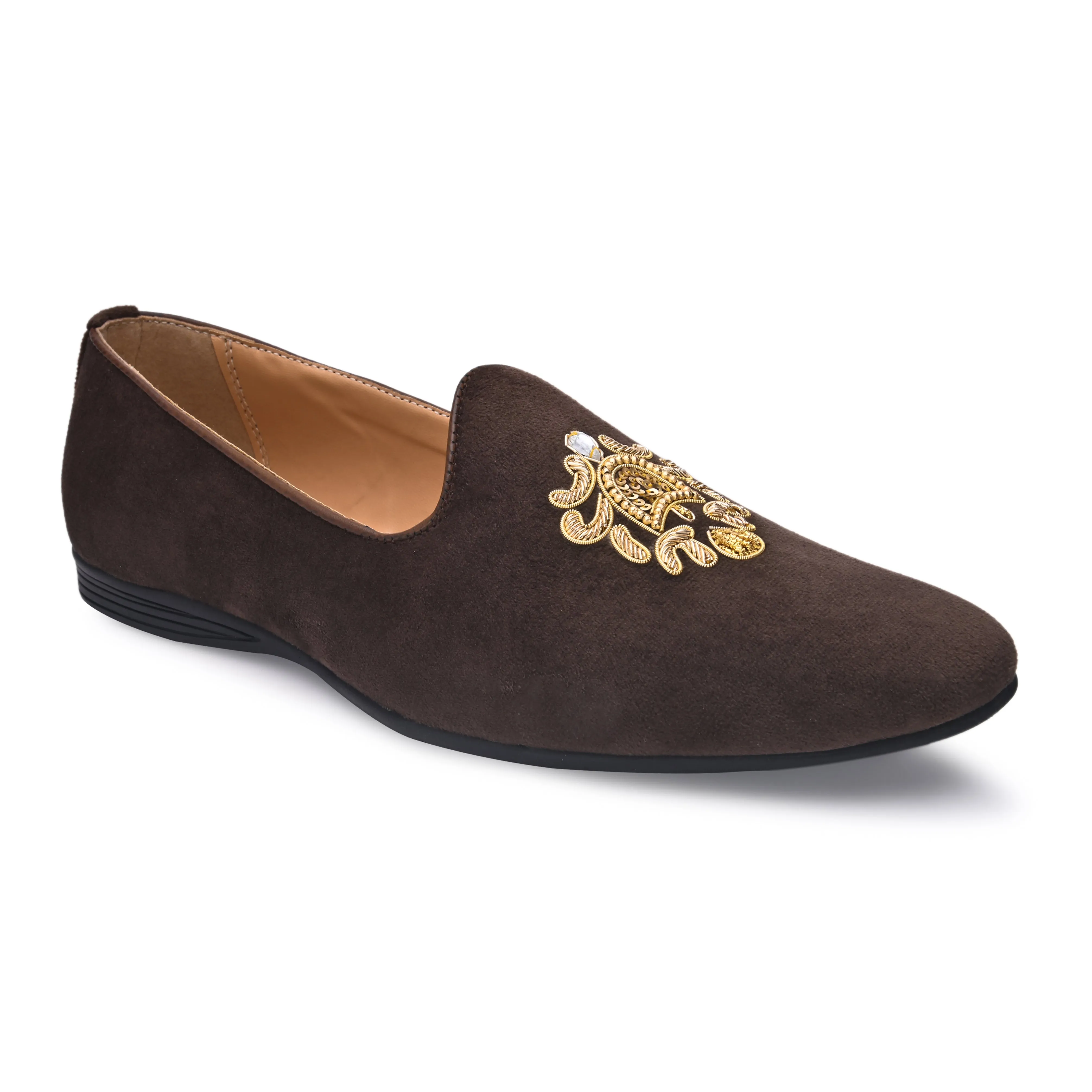 Royal Monarch Brown Slip-ons