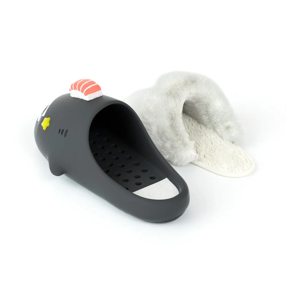 Sharkicks Pro - Winter Sushi Heel-open