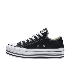 Sneakers Converse Chuck Taylor All Star Platform Layer Low Top Nero