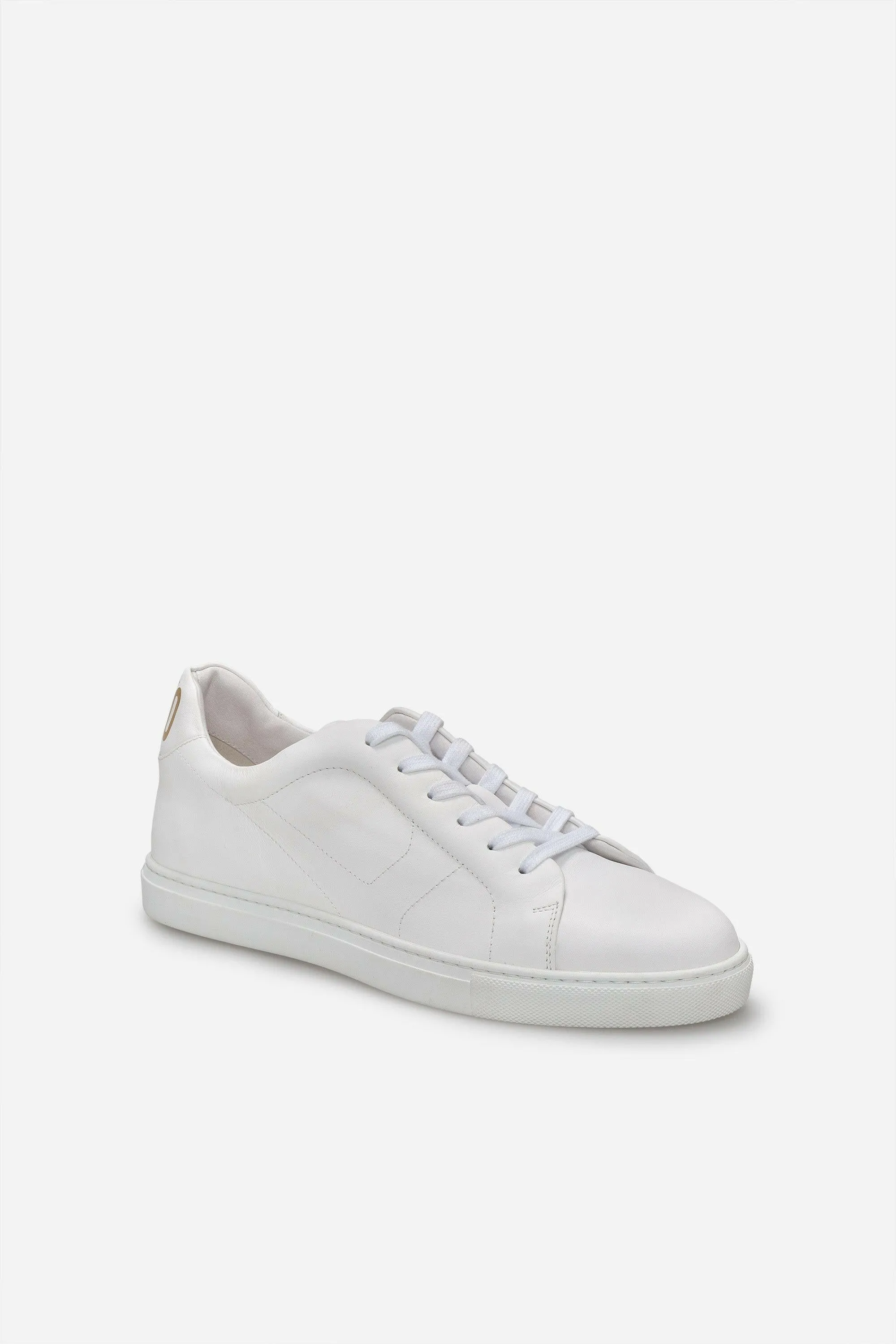 Sneakers uomo N.100 in pelle bianca