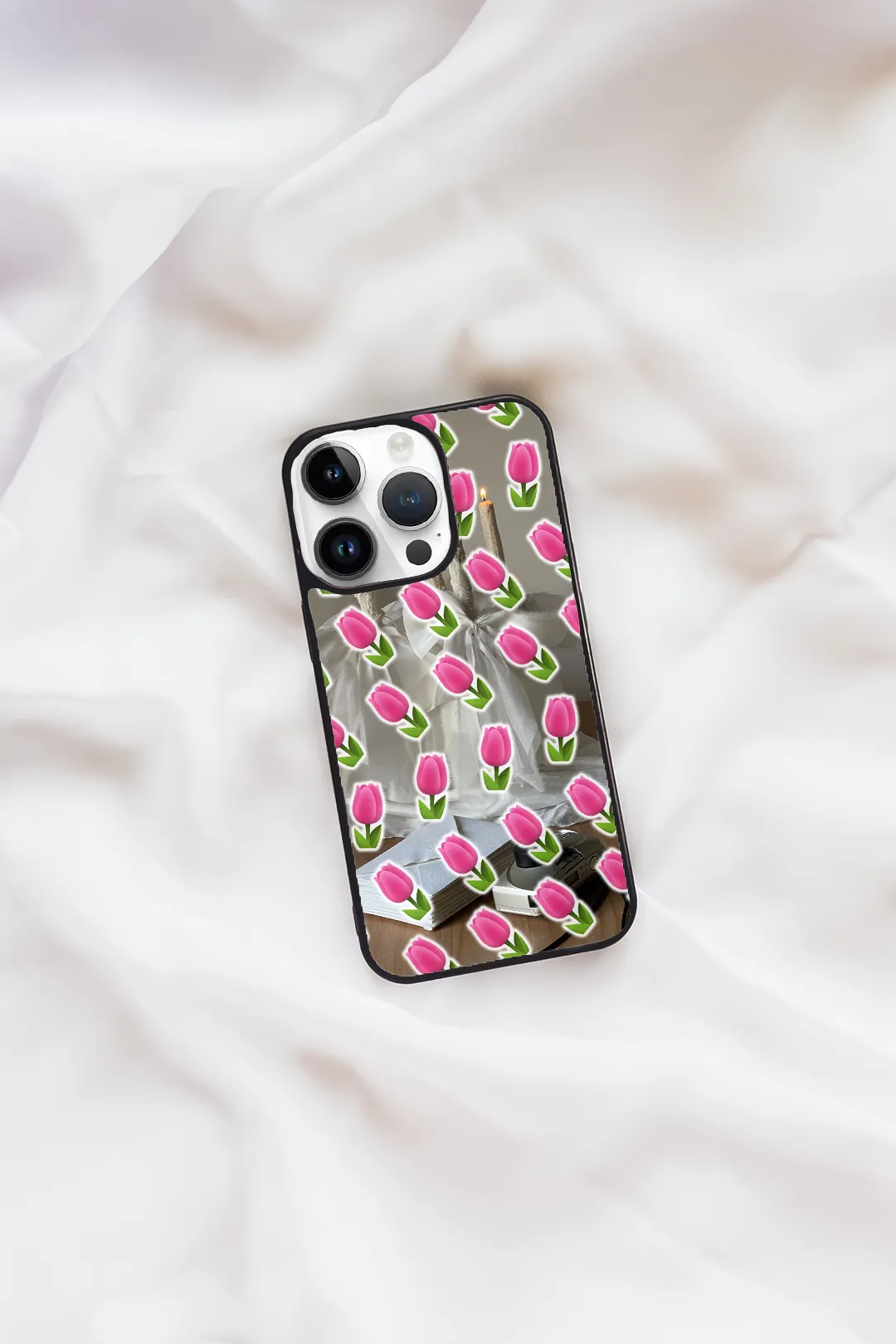 Soft Tulips iPhone Case