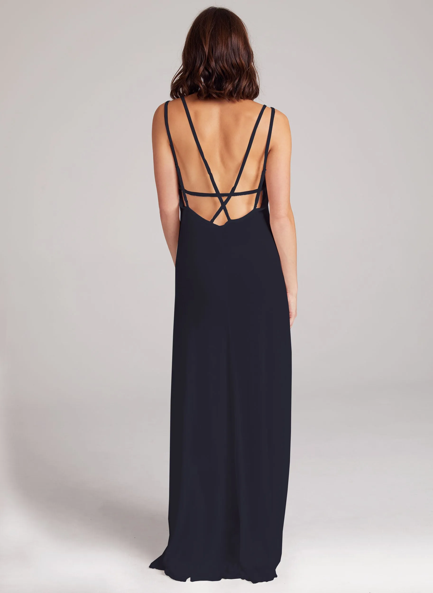 Strapz Maxi Dress, SHEER Jersey