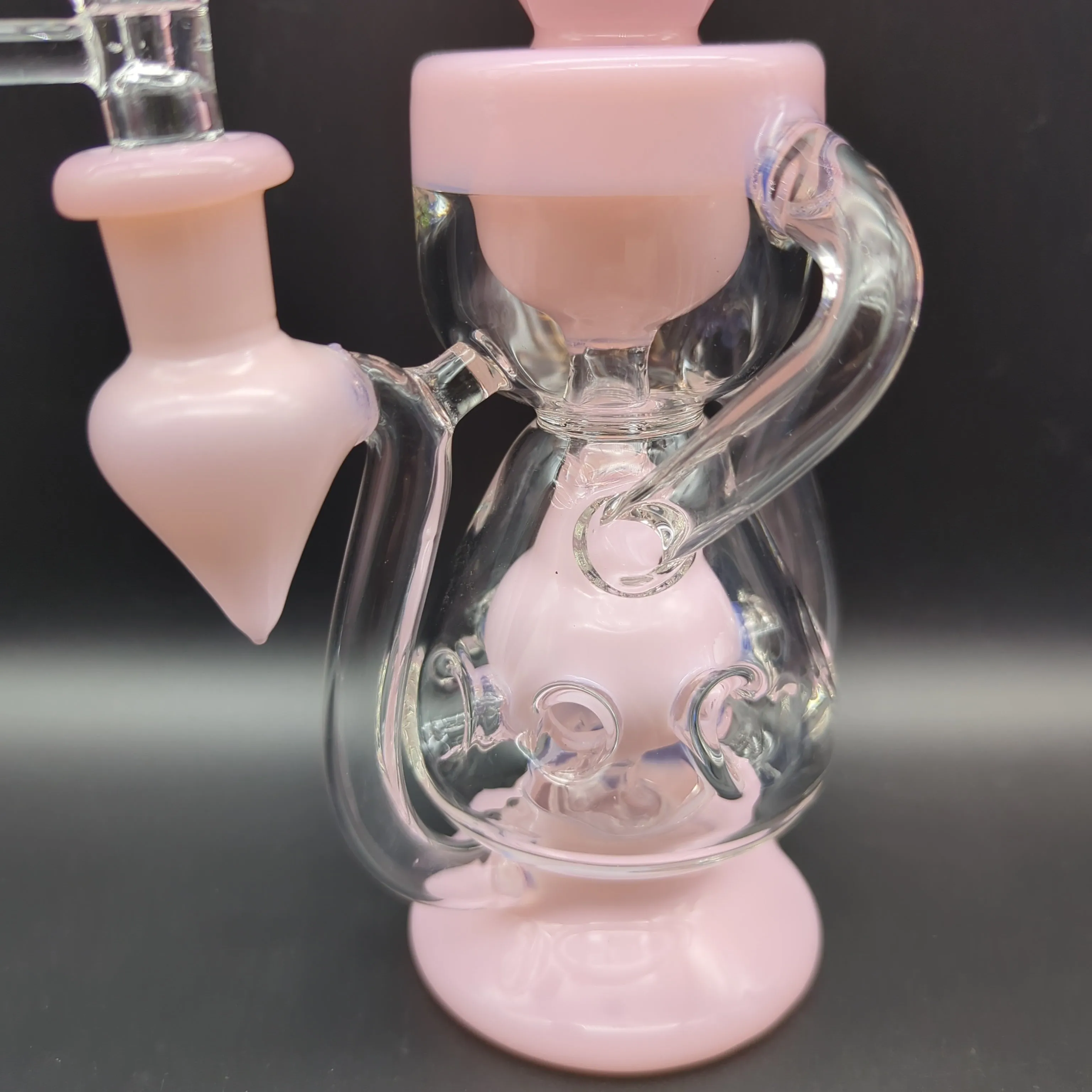 Swiss Holed Hollowfoot Recycler Water Pipe 10