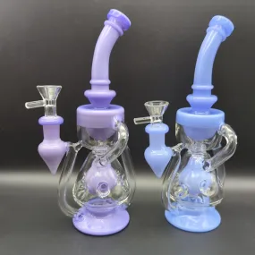 Swiss Holed Hollowfoot Recycler Water Pipe 10