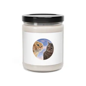 Talking Cats Meme Scented Soy Candle, 9oz