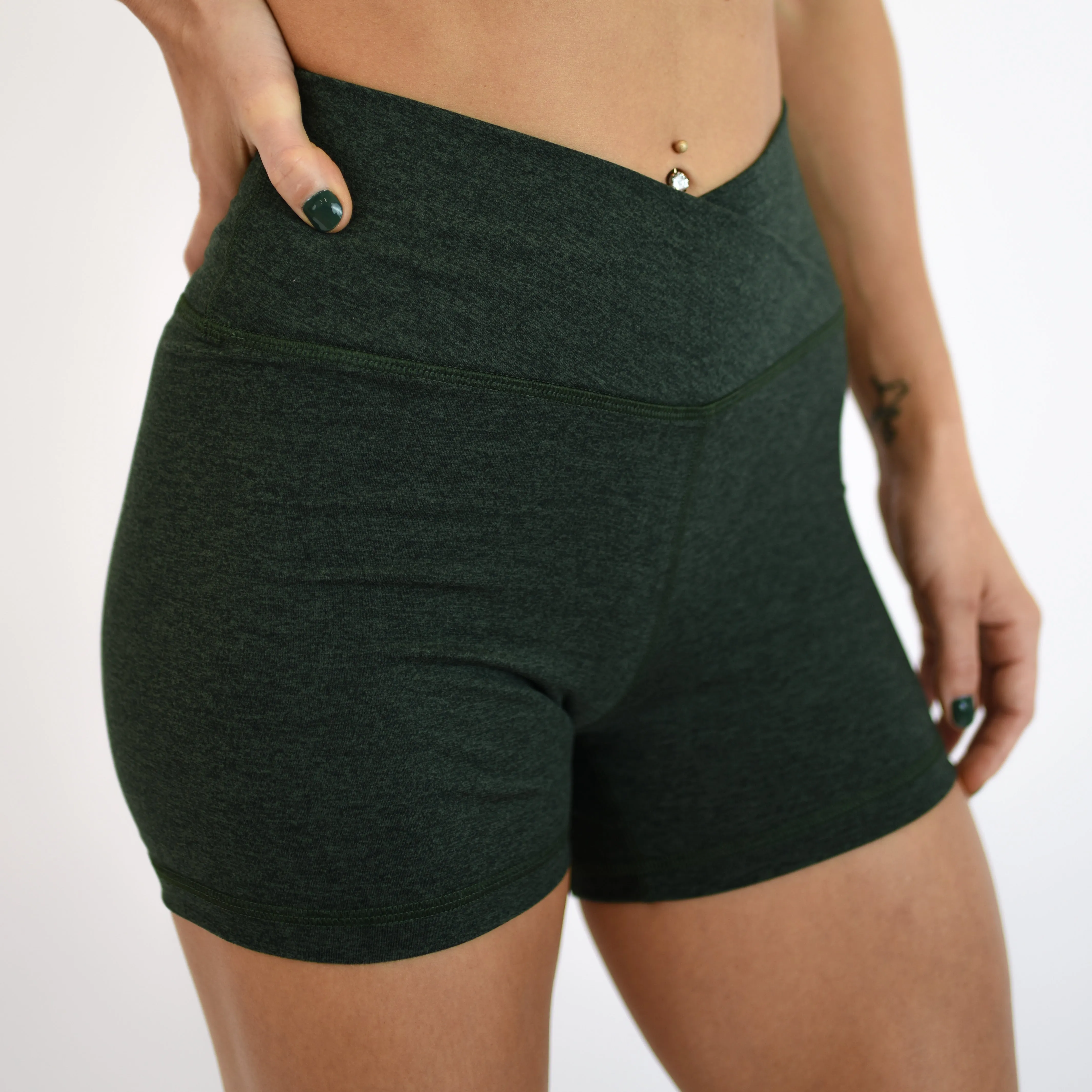 V Waistband Short 3.5" - High Rise