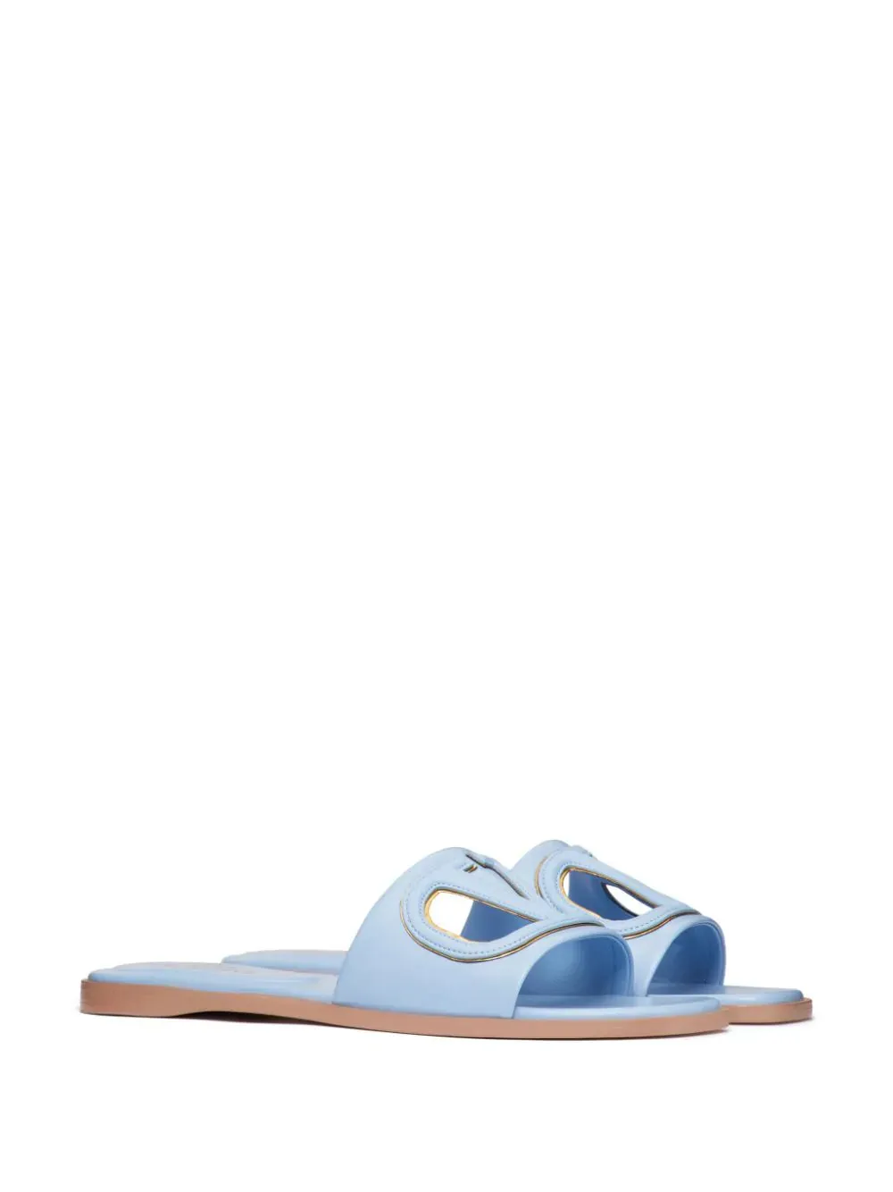 Valentino Garavani V Logo Slide Sandal