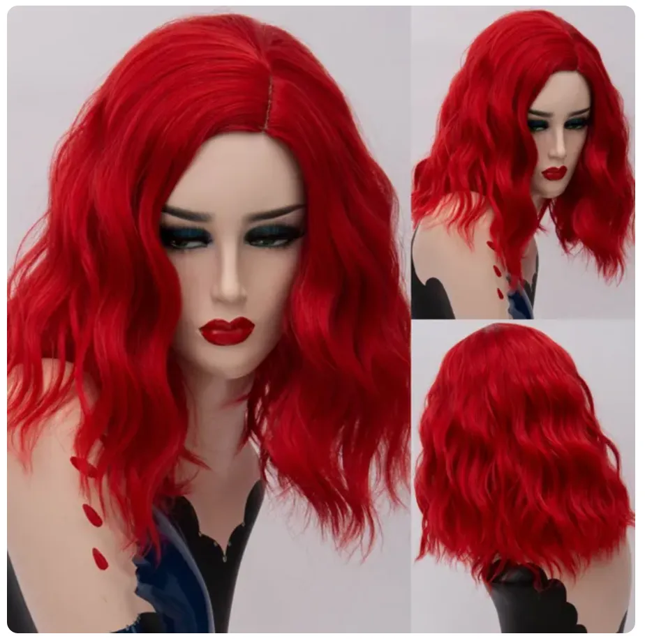 Wig Queen Sadness (Dark Red)